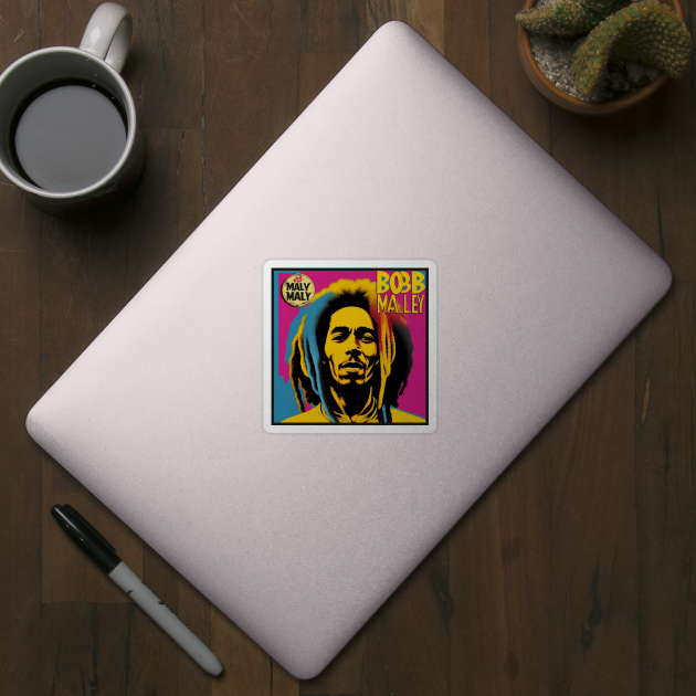 Reggae Music Legend Vinyl Record Artwork by musicgeniusart